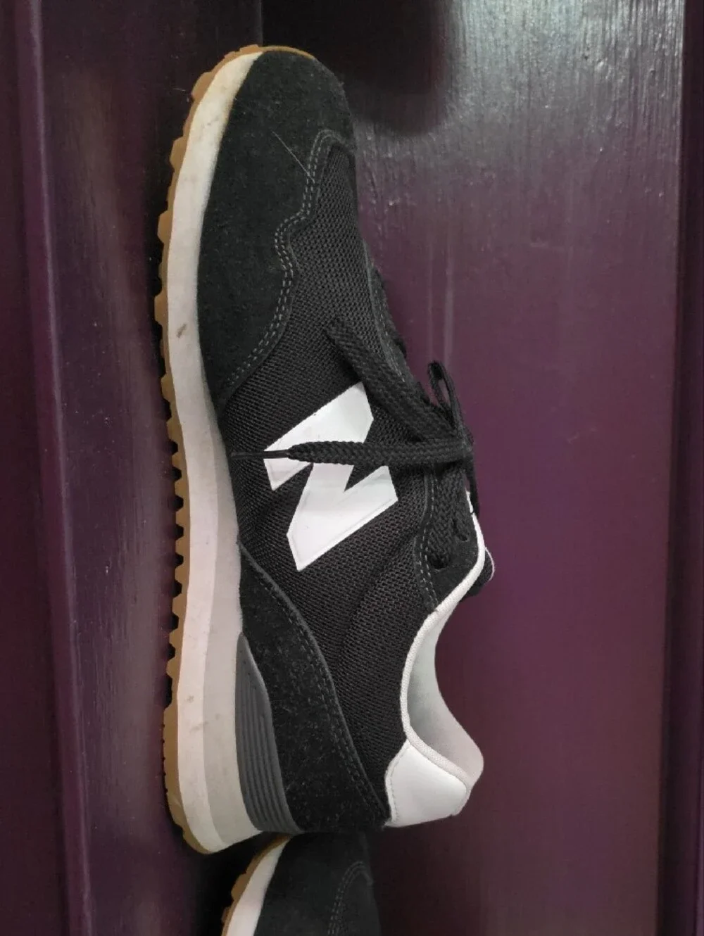 New Balance 515 Men's Athletic Shoes - Black/White